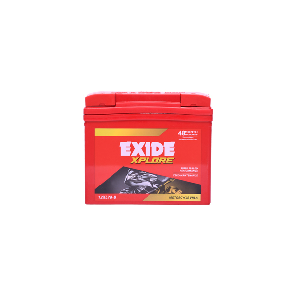 Exide Xplore Series 12XL7B-B (7 AH, 12V) Two Wheeler Battery Online At ...